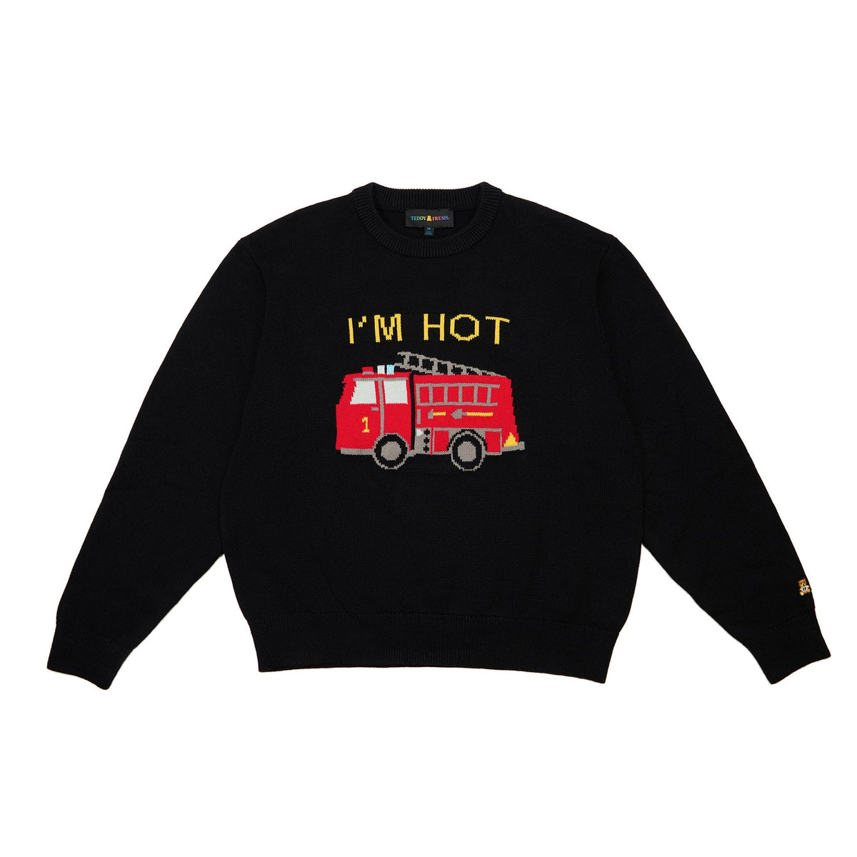 I'm Hot Firetruck Sweater