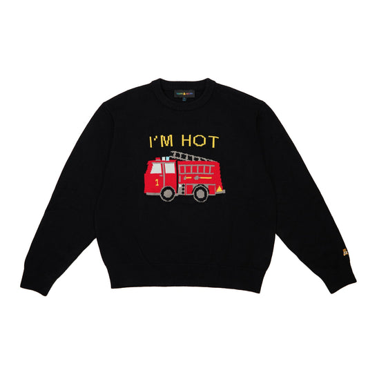 I'm Hot Firetruck Sweater