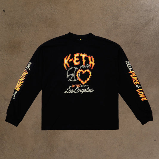 K-ETH Drop Shoulder Long Sleeve Tee